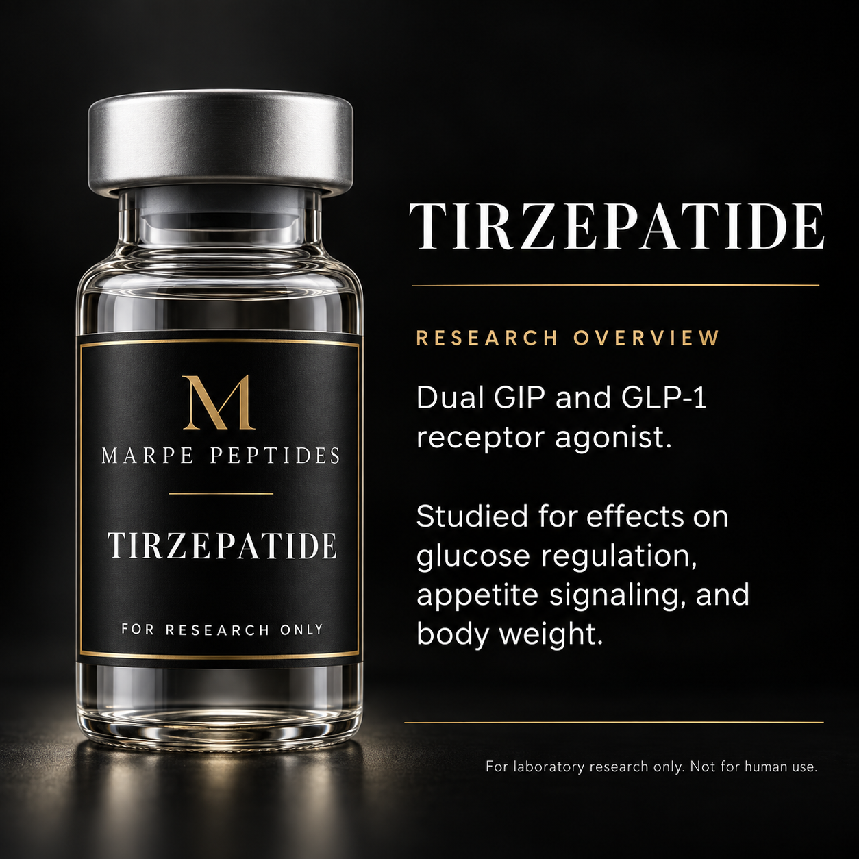 Tirzepatide research reference (research use only)